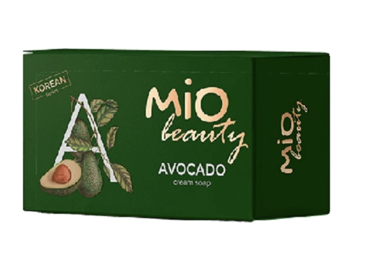 Крем-мило косметичне тверде AVOCADO Mio Beauty 100г